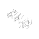Whirlpool GGG388LXS05 lower door parts diagram