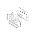 Maytag MER7664XB0 control panel parts diagram