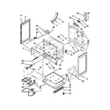 Maytag MER7664XB0 chassis parts diagram
