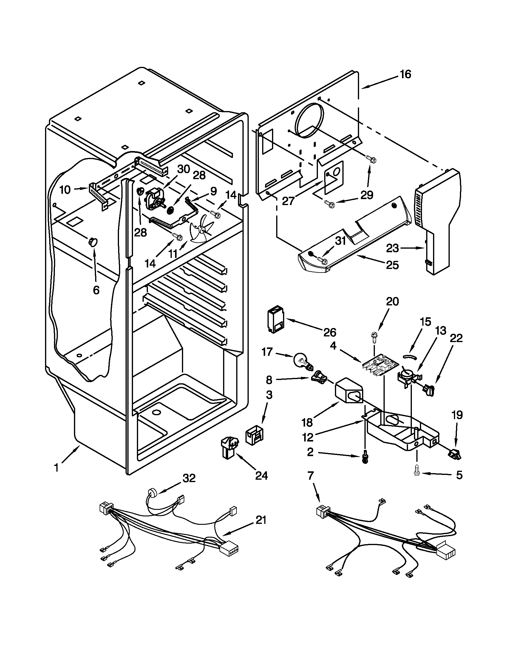 Amana A8TXNGFXW02 liner parts diagram