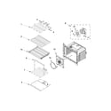 Maytag MEW9627AS00 internal oven parts diagram
