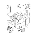 Whirlpool WFE330W0AS0 chassis parts diagram