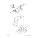 Whirlpool WDL785SAAM1 door and panel parts diagram