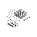 Whirlpool WDF730PAYM5 lower rack parts diagram