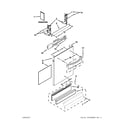 KitchenAid KUDS30FXSS9 door panel parts diagram