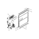 KitchenAid KUDS30FXSS9 inner door parts diagram