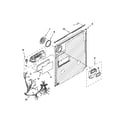 Maytag MDB6769PAB2 inner door parts diagram