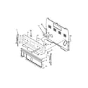 Maytag MER7662WQ2 control panel parts diagram