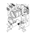 Maytag MDG17MNBGW3 bulkhead parts diagram