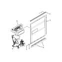 Whirlpool WDT790SAYM2 inner door parts diagram