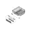 Whirlpool WDT790SAYM2 lower rack parts diagram