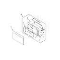 Whirlpool 7MWGD5700BC0 door parts diagram