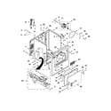 Maytag 7MMGDC300YW3 cabinet parts diagram