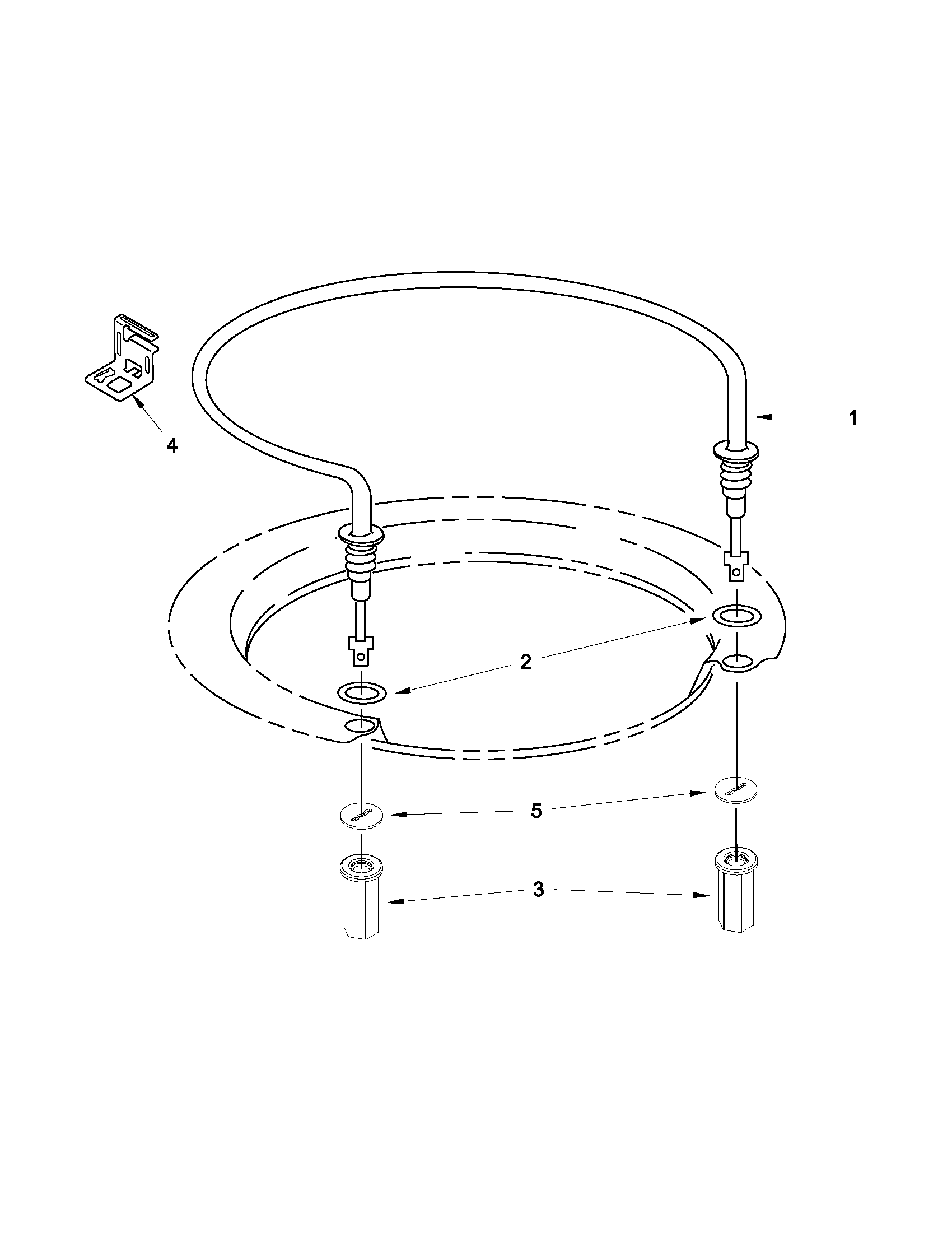 Whirlpool WDF310PLAT3 heater parts diagram