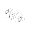 Maytag MGR8674AS1 door parts diagram