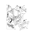 Maytag MGDC200XW4 cabinet parts diagram