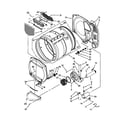 Maytag MDG18MNAGW0 bulkhead parts diagram
