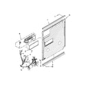 Maytag MDB8949SBW2 inner door parts diagram