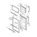 Whirlpool W8TXNWMBB00 door parts diagram