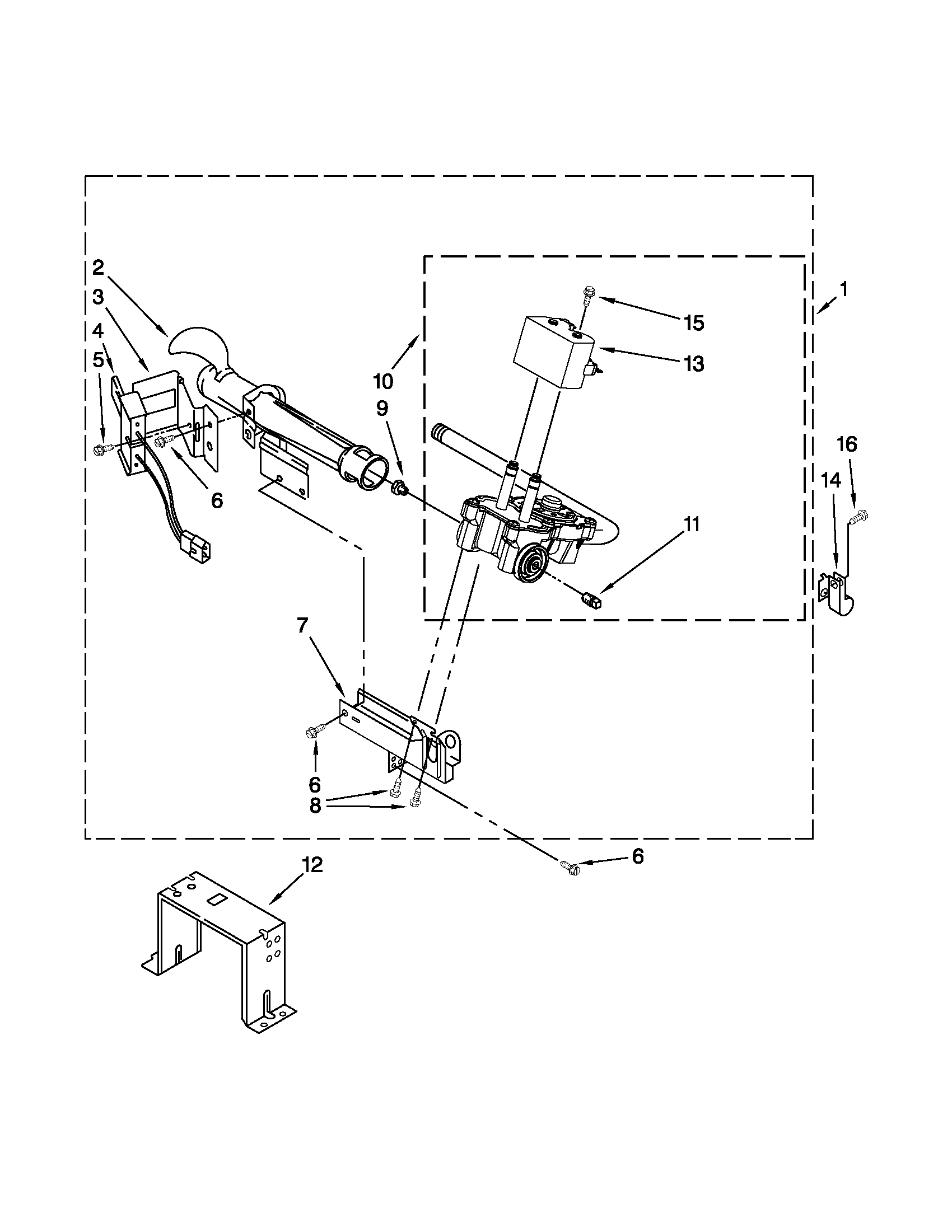 Whirlpool WGD88HEAC1 burner assembly diagram