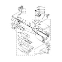 Whirlpool WFW97HEXL1 dispenser parts diagram
