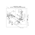 Maytag MGDE201YW2 burner assembly parts diagram