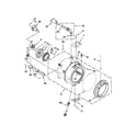 Maytag 7MMHW7000BG0 tub and basket parts diagram