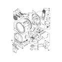 Whirlpool WGD8900BC0 bulkhead parts diagram