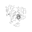 Whirlpool YWGI925C0BS0 chassis parts diagram