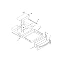 KitchenAid KGRS308BSS1 drawer parts diagram