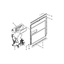 Jenn-Air JDB8200AWS2 inner door parts diagram
