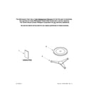 Whirlpool WMC1070XB0 turntable parts diagram