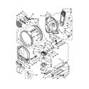 Whirlpool YWED8900BC0 bulkhead parts diagram