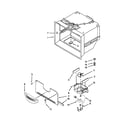Maytag MFT2976AEB02 freezer liner parts diagram