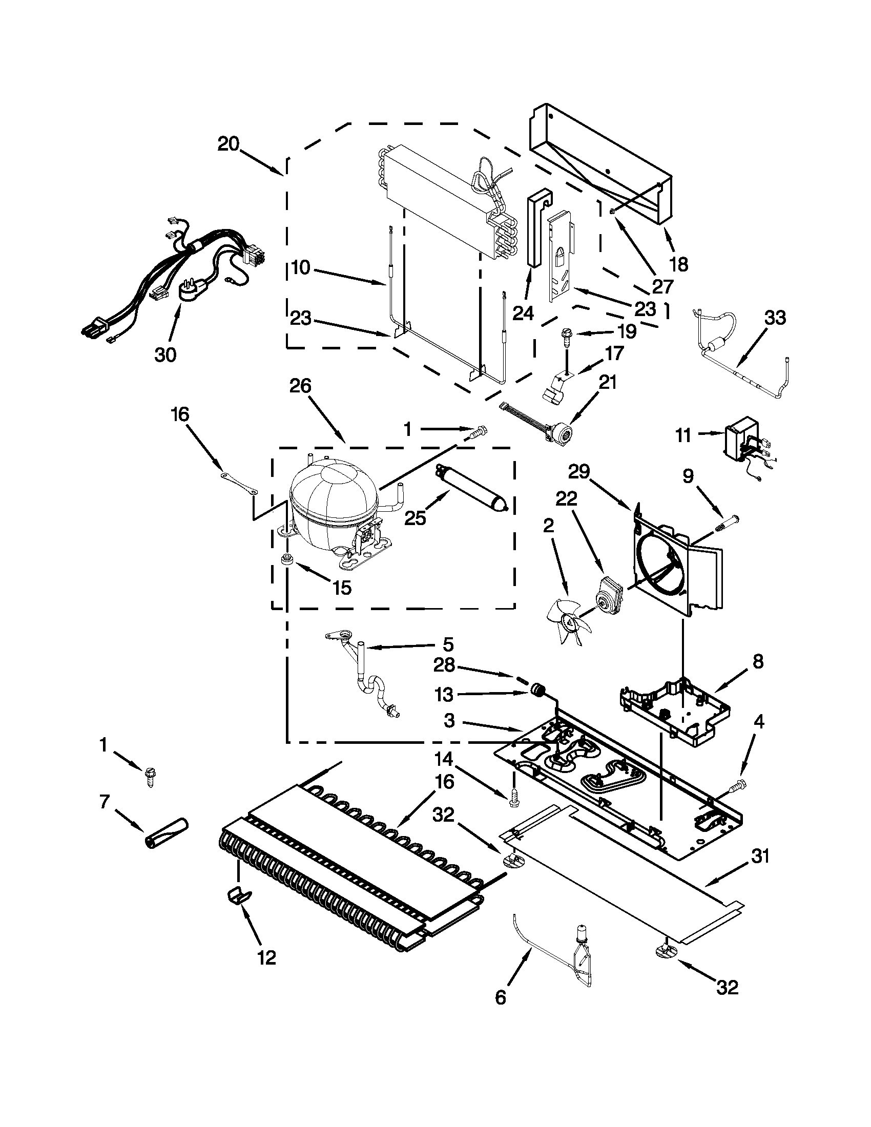 Maytag MFT2976AEB02 unit parts diagram
