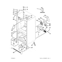 Whirlpool GI6SDRXXQ00 cabinet parts diagram