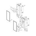 Whirlpool GI6SDRXXQ00 refrigerator door parts diagram