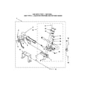 Whirlpool WGD5800BW0 8576353 burner assembly parts diagram