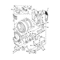 Maytag YMED7000XG1 bulkhead parts diagram