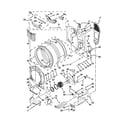 Maytag MED7000XG1 bulkhead parts diagram