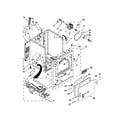 Maytag MGDC300BW0 cabinet parts diagram