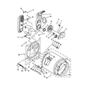 Maytag MGDC300BW0 bulkhead parts diagram