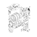 Whirlpool WGD97HEXL2 bulkhead parts diagram