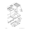 KitchenAid KGSS907SWH03 cooktop parts diagram