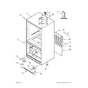 Whirlpool GB9FHDXWB07 cabinet parts diagram