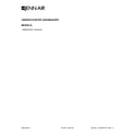 Jenn-Air JDB8000AWC2 cover sheet diagram