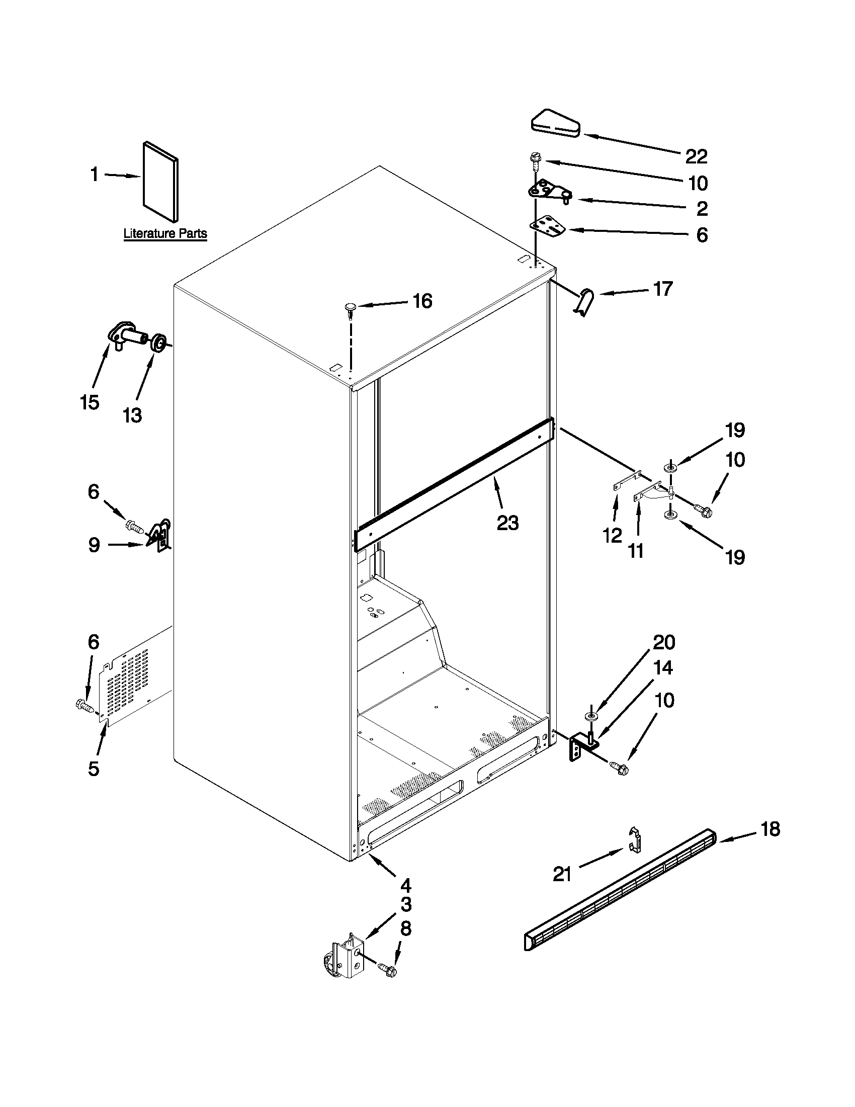 Maytag M1TXEGMYW00 cabinet parts diagram