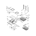 Amana ABB2224BRB00 shelf parts diagram