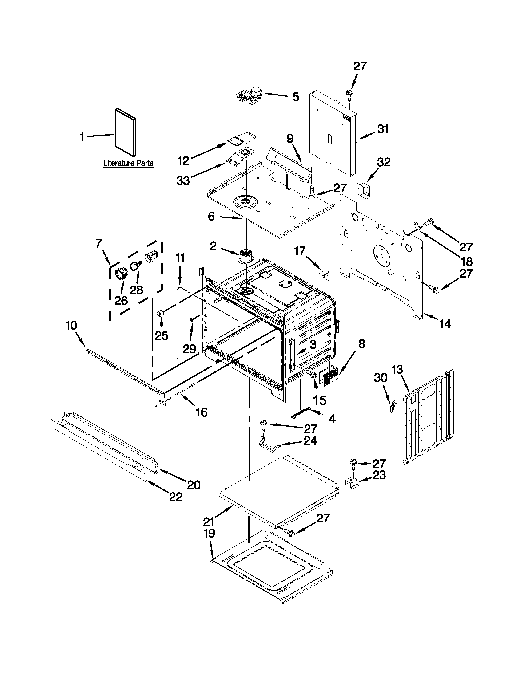 Maytag MEW7530AW01 oven parts diagram