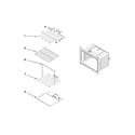 Maytag MEW7530AB01 internal oven parts diagram